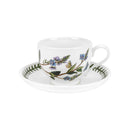 Portmeirion Botanic Garden Teacup and Saucer (Traditional) with Standard Motifs
