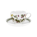 Portmeirion Botanic Garden Teacup and Saucer (Traditional) with Standard Motifs