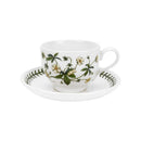 Portmeirion Botanic Garden Teacup and Saucer (Traditional) with New Motifs