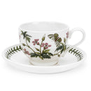 Portmeirion Botanic Garden Breakfast Cup & Saucer (Traditional Shape) with New Motifs Set of 6