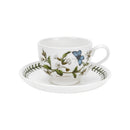Portmeirion Botanic Garden Teacup and Saucer (Traditional) with New Motifs
