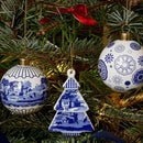 Spode Blue Italian Spoked Bauble