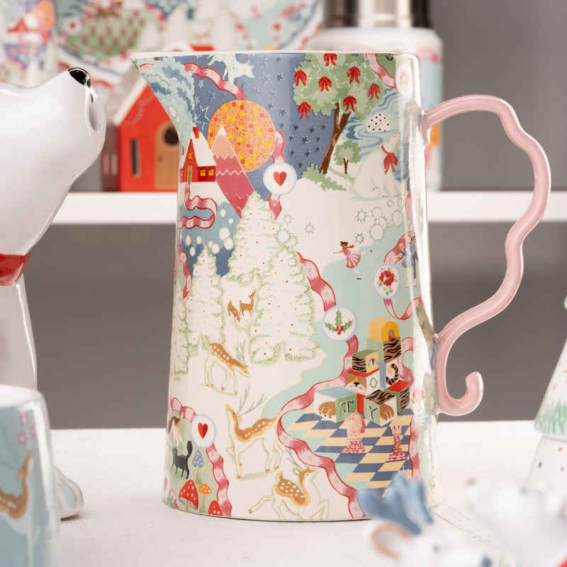 Cath Kidston Christmas Journey Pitcher/Vase