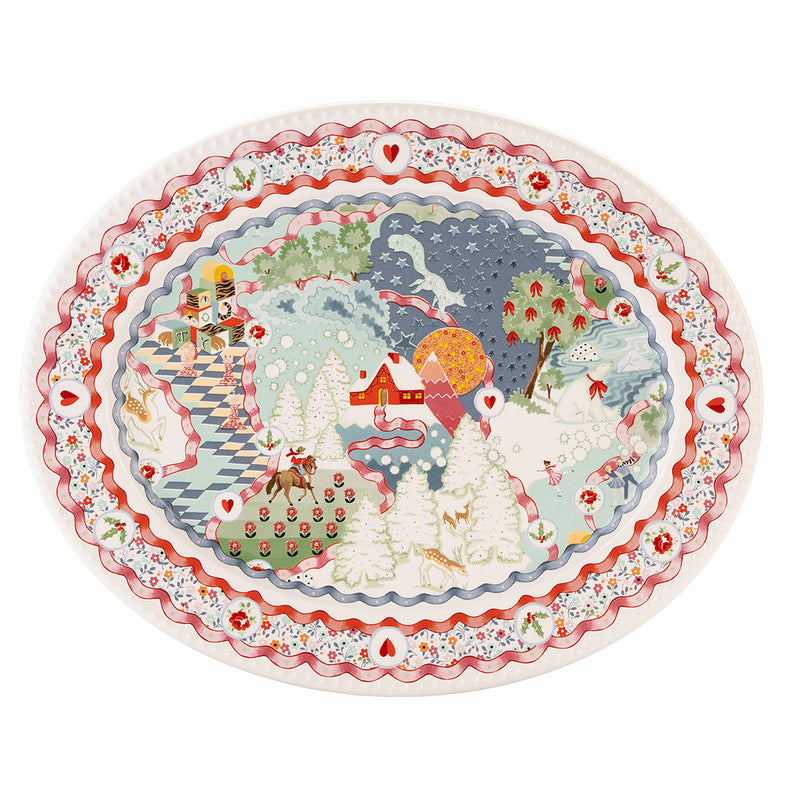 Cath Kidston Christmas Journey Platter