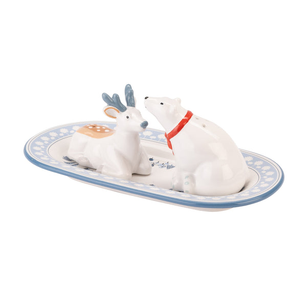Cath Kidston Polar Bear Deer Salt & Pepper Shakers