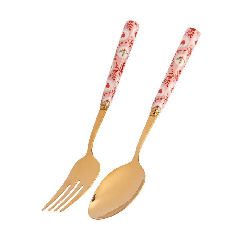 Cath Kidston Holly Spots Serving Utensils