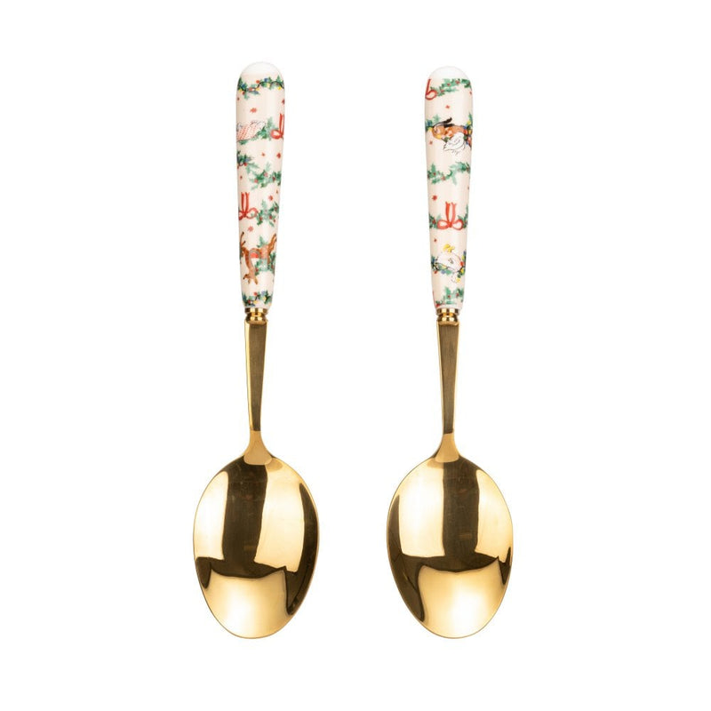 Cath Kidston Holly Spots Serving Utensils