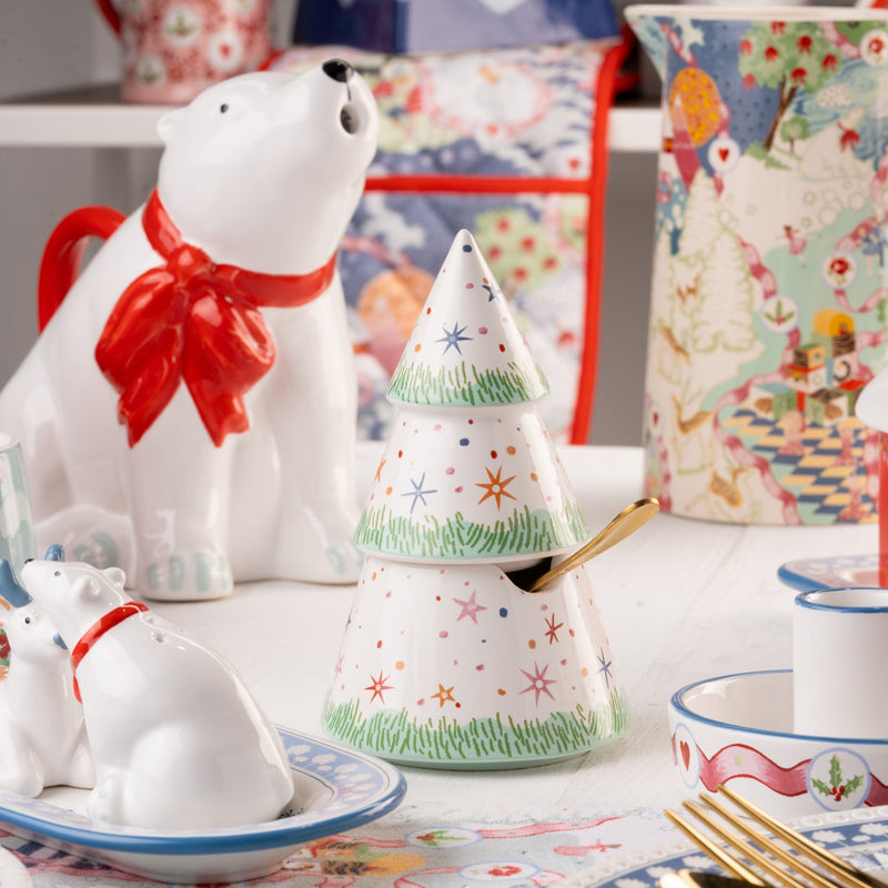 Cath Kidston Christmas Tree Condiment Pot