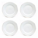Royal Worcester Classic Gold Plate 27cm Set of 4