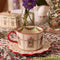 Cath Kidston Christmas Dolls House Teacup & Saucer