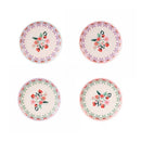 Cath Kidston Raspberry Melamine Side Plate, Set of 4