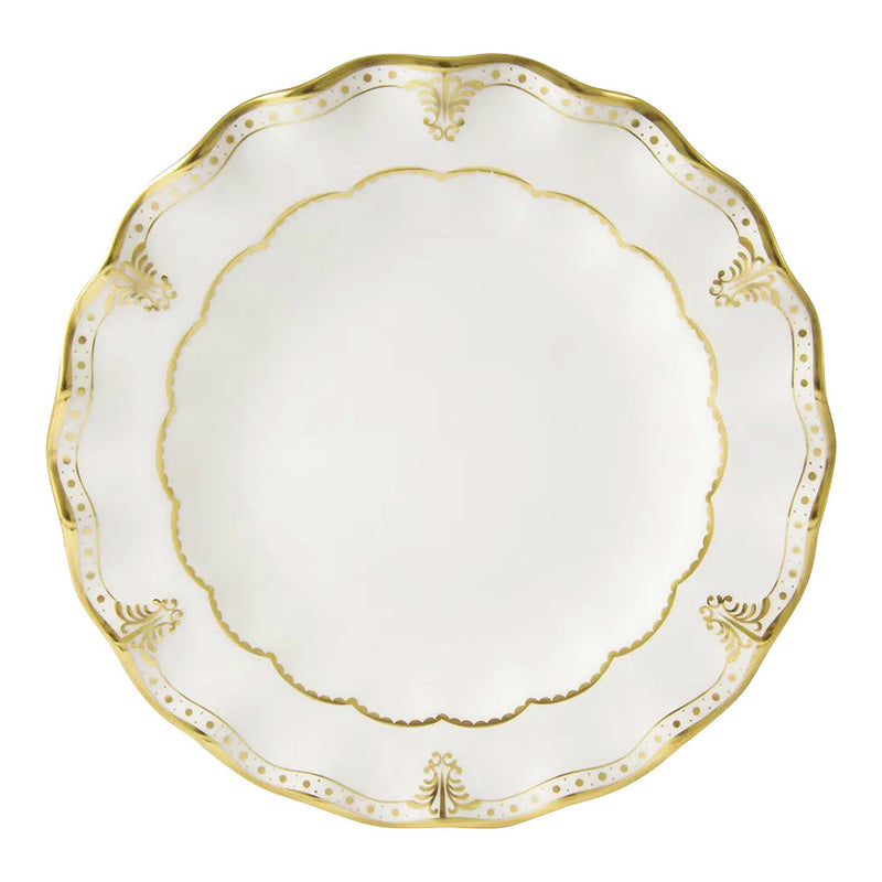 Royal Crown Derby - Elizabeth Gold Plate (8.5in/21.5cm)
