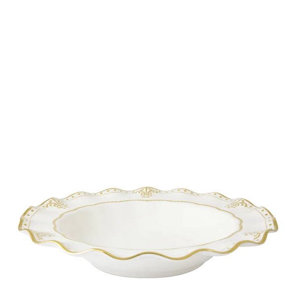 Royal Crown Derby - Elizabeth Gold Rim Soup (22cm)