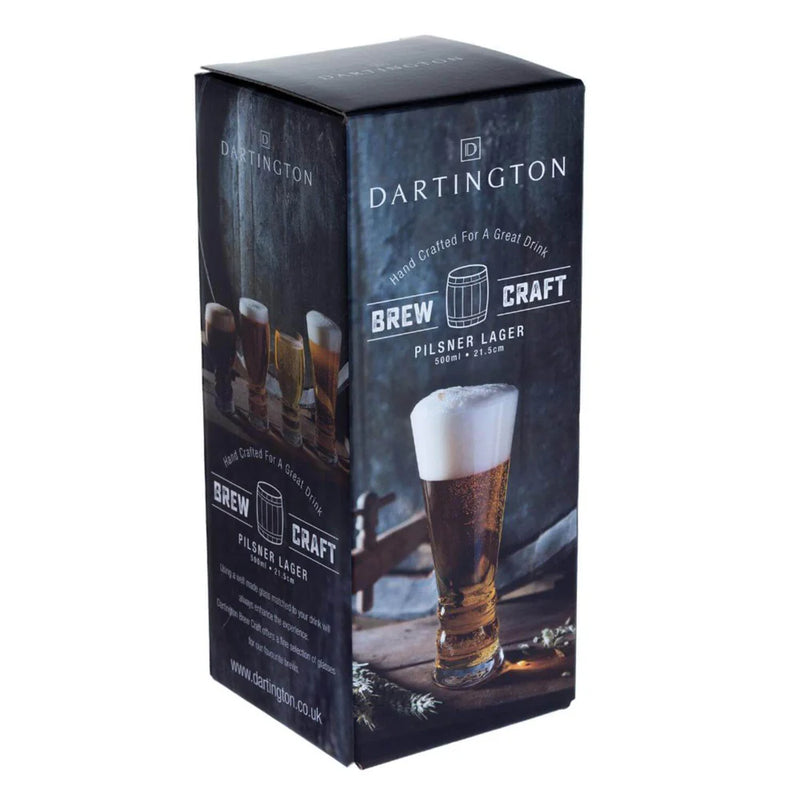 Dartington Brew Craft Pilsner Lager Glass