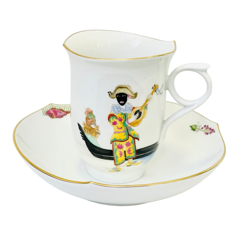 Meissen Venetian Journey Coffee Cup & Saucer, 6 Motifs