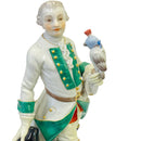 Meissen Figurine Huntsman with Falcon, White