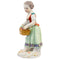 Meissen Gardener Figurine Child Girl with Basket of Vegetables