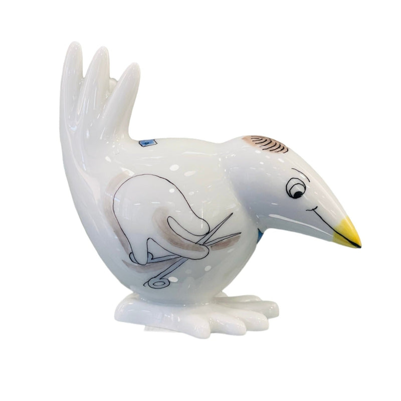 Meissen Figurine Fun Bird Hairdresser