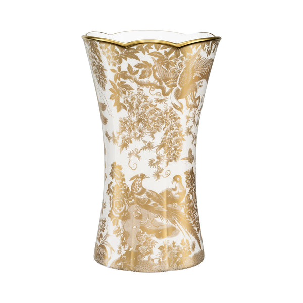 Royal Crown Derby Aves Gold Column Vase – SinclairsCollectables