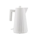 Alessi Plissé Electric Kettle White