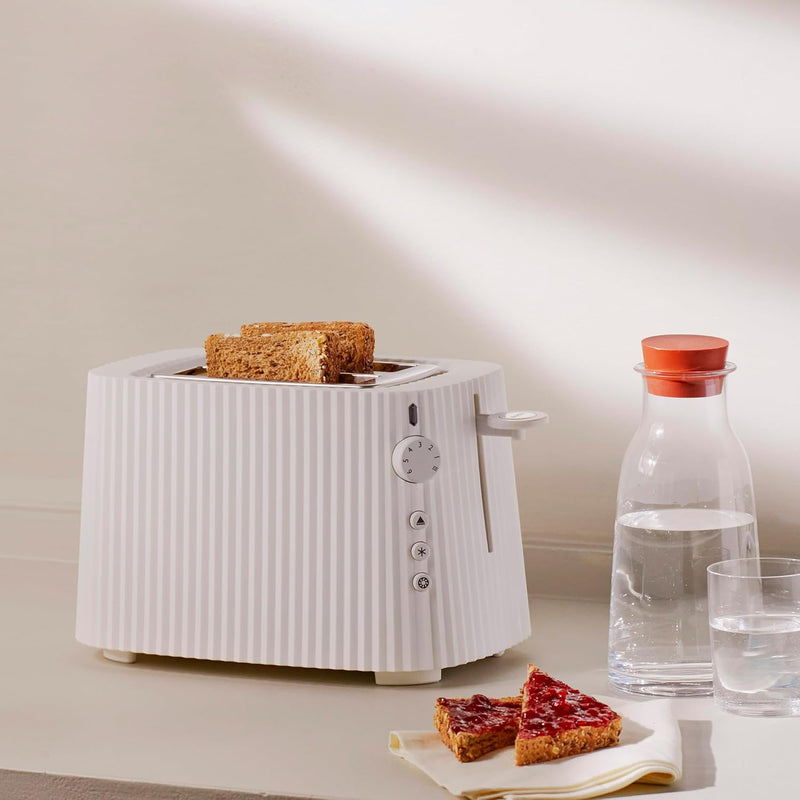 Alessi Plissé Toaster White