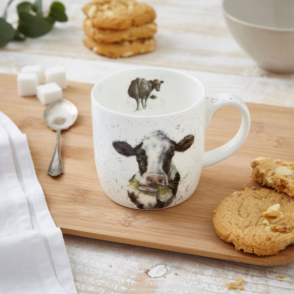 Royal Worcester Wrendale Designs Mooo (Cow) Mug