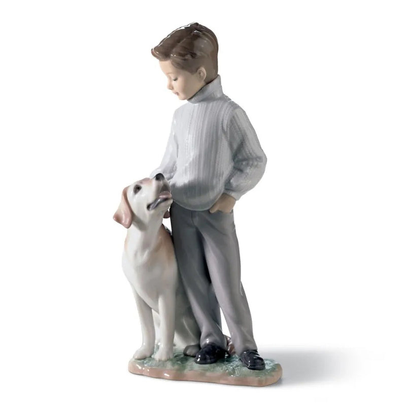 Lladro My Loyal Friend Figurine