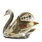 Royal Crown Derby Old Imari Solid Gold Band Swan Paperweight