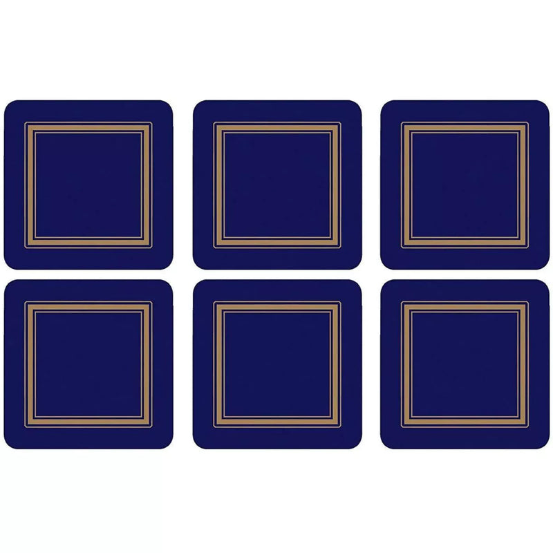 Pimpernel Classic Midnight Coasters Set of 6