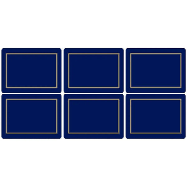 Pimpernel Classic Midnight Placemats Set of 6
