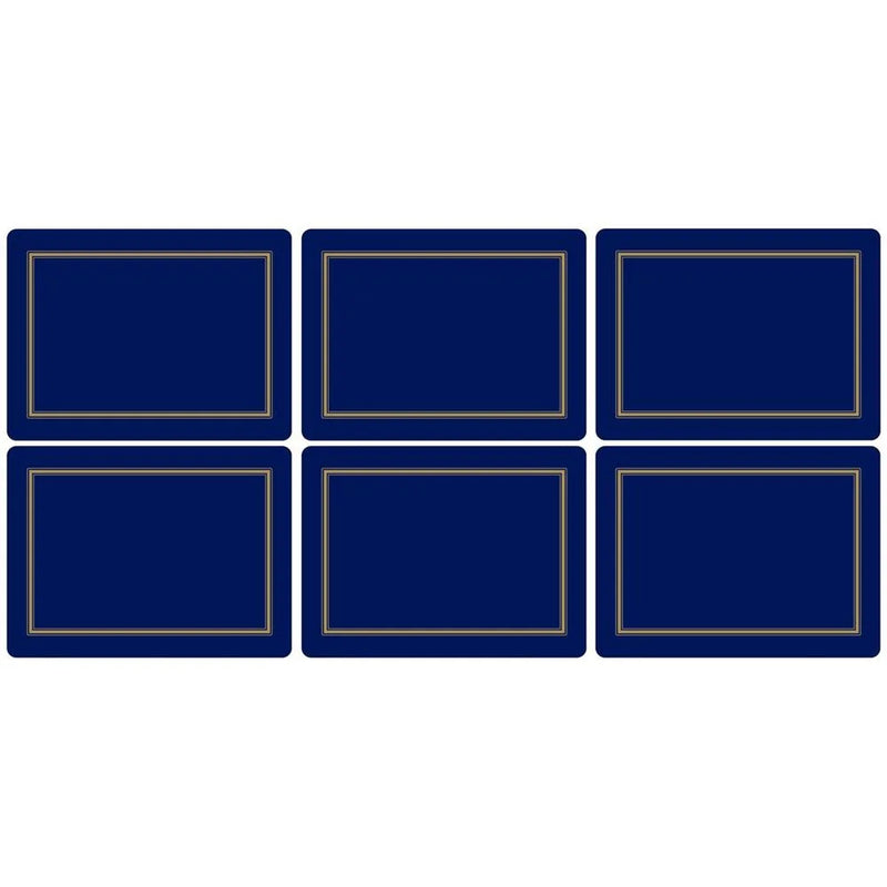Pimpernel Classic Midnight Placemats Set of 6