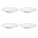 Royal Worcester Classic Gold Soup Plate 23cm, Set of 4