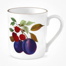 Royal Worcester Evesham Gold Mug Plum & Cherry Set of 4
