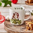 Royal Worcester Wrendale Designs Mug & Coaster Sprouts (Guinea Pig)