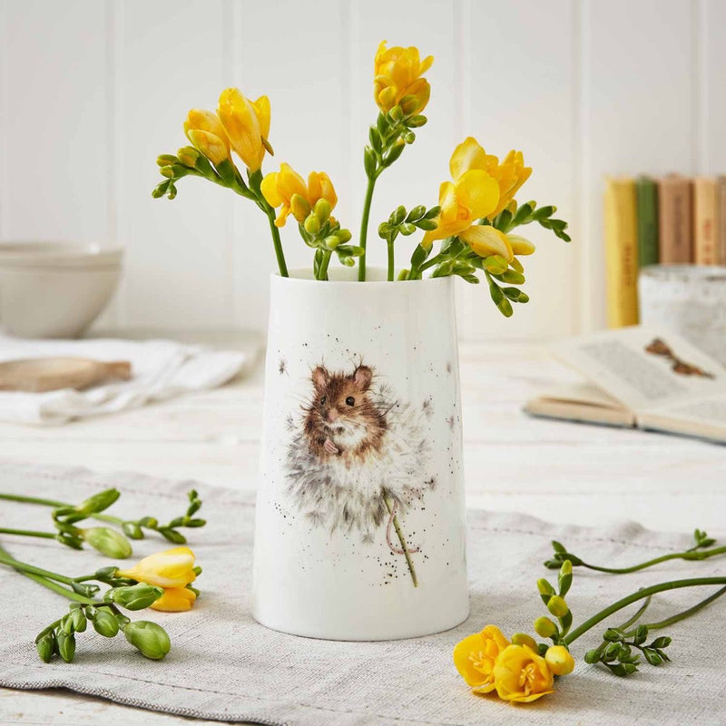 Royal Worcester Wrendale Designs Vase (Mice)
