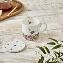 Royal Worcester Wrendale Designs Flight of the Bumblebee Mug & Coaster Set