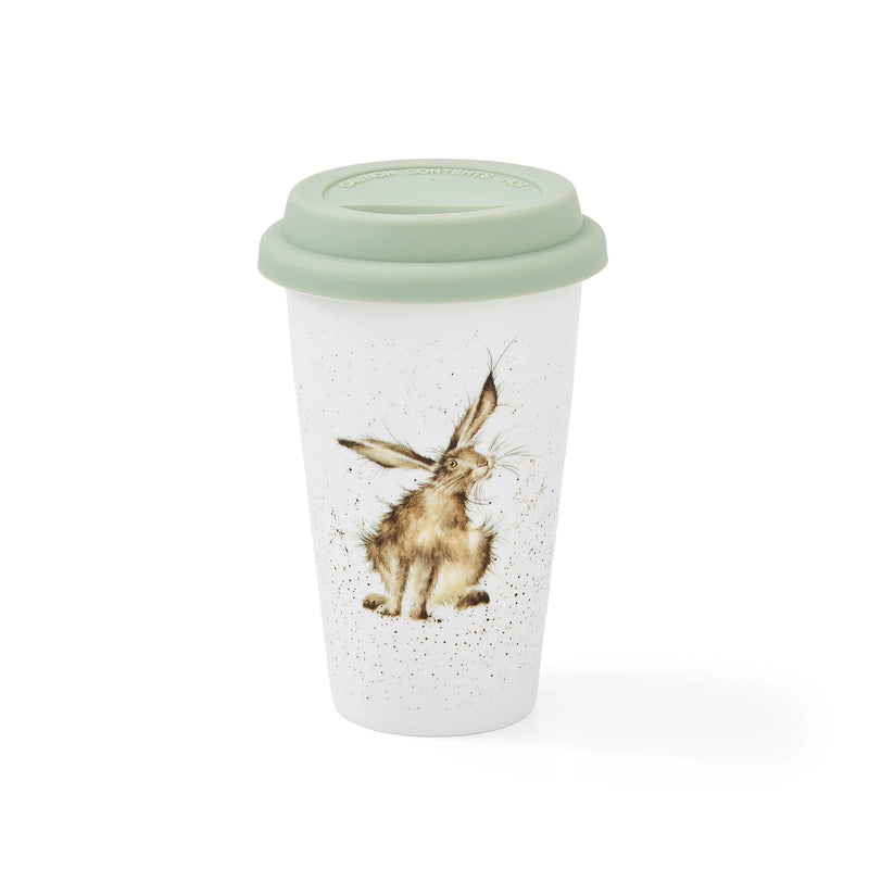 Royal Worcester Wrendale Designs Travel Mug (Hare)