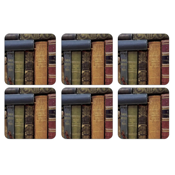 Pimpernel Archive Books Coasters Set of 6