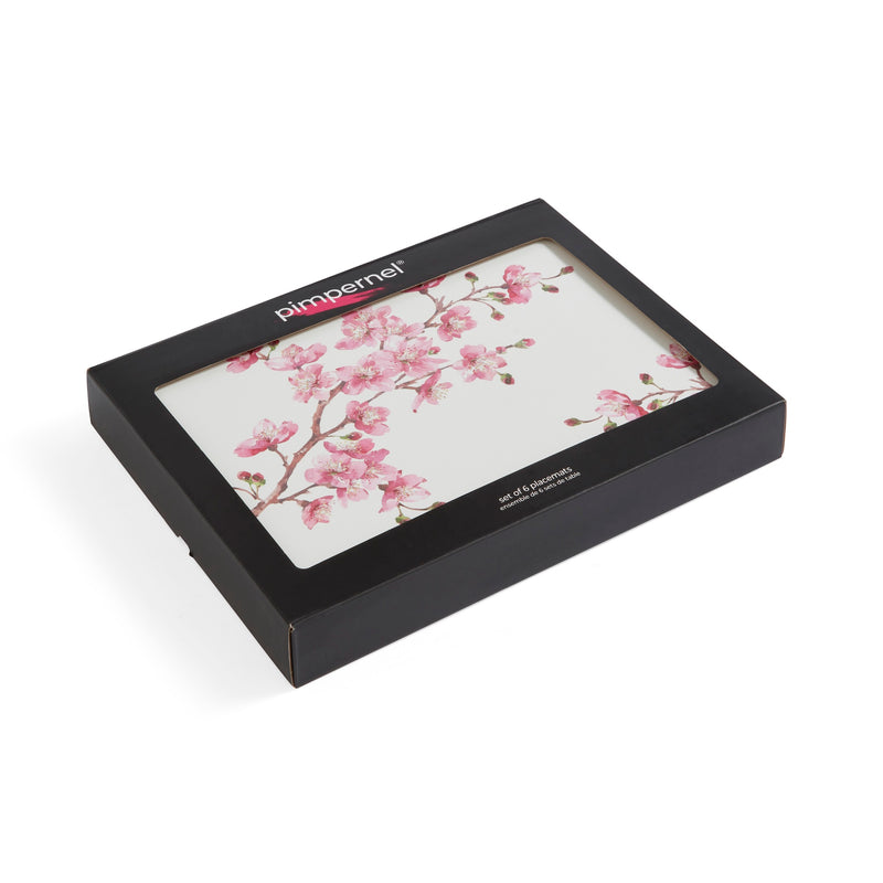 Pimpernel Pink Blossom Placemats Set of 6