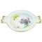 Meissen Naturalistic Flowers with Butterfly Tray