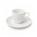 Royal Worcester Classic White Espresso Coffee Cup & Saucer