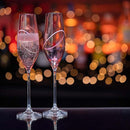 Dartington Ruby Flute, Set of 2