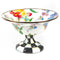 MacKenzie-Childs Butterfly Flower Market Large Compote - White