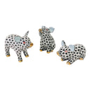 Herend Little Pig, Lying Fishnet Figurine