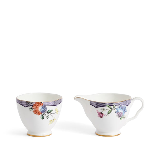 Wedgwood Fortune Sugar & Creamer