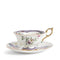 Wedgwood Fortune Teacup Saucer, Set of 2