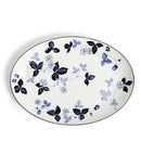 Wedgwood Wild Strawberry Inky Blue Oval Plate