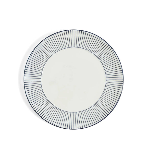 Wedgwood Gio Pinstripe Plate White