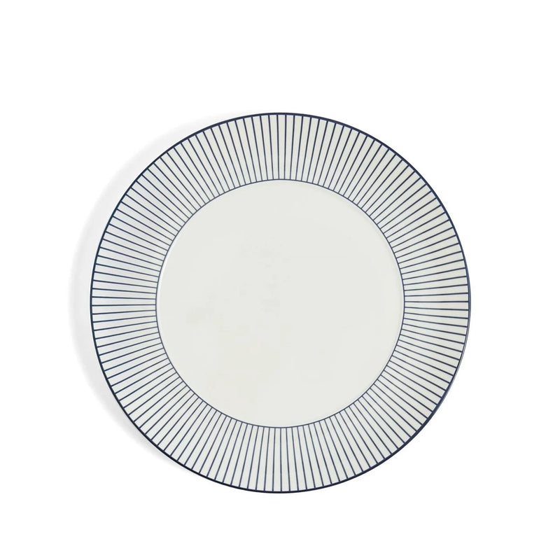 Wedgwood Gio Pinstripe Plate White