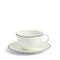 Wedgwood Gio Blue Teacup & Saucer